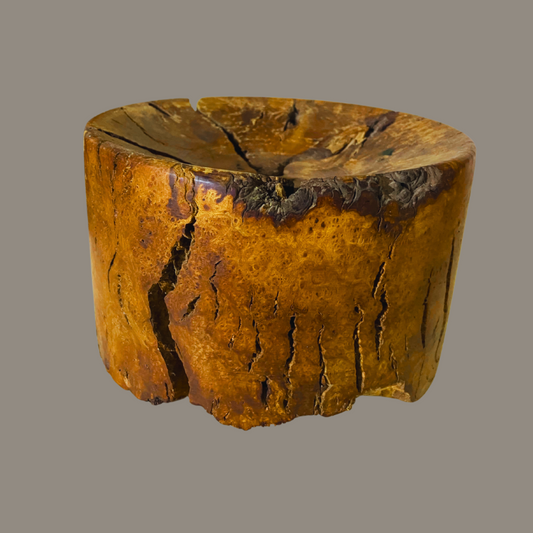 Svuota tasche in legno d'olivo tornito a mano